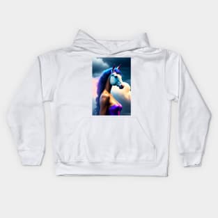 Horse Girl Kids Hoodie